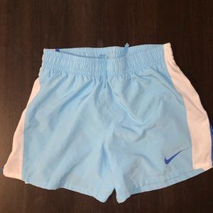 Light Blue Nike Dri-Fit Athletic Shorts